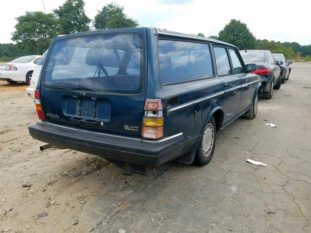 YV1AA8850M1902951 - 1991 VOLVO 240 BASE GREEN photo 4