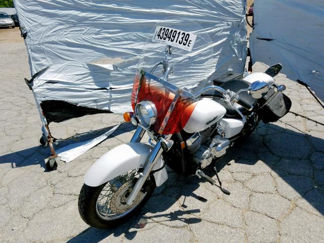 JH2RC50017M302242 - 2007 HONDA VT750 WHITE photo 2