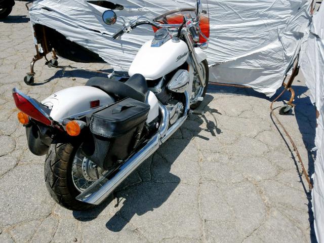 JH2RC50017M302242 - 2007 HONDA VT750 WHITE photo 4