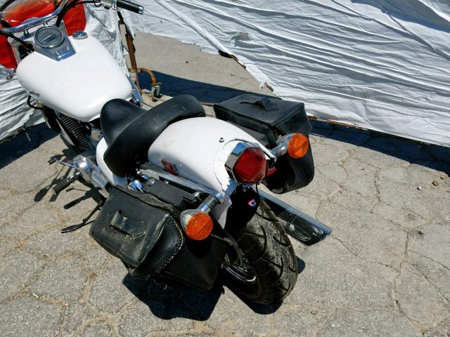 JH2RC50017M302242 - 2007 HONDA VT750 WHITE photo 9