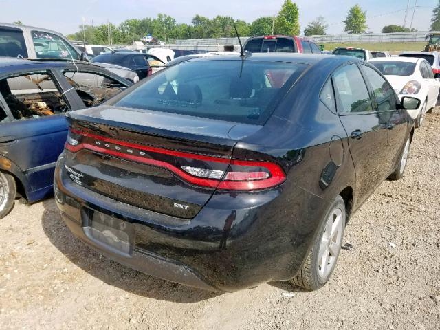 1C3CDFBB9FD364765 - 2015 DODGE DART SXT BLACK photo 4