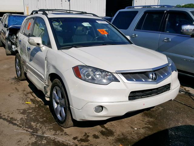 5J8TB18548A019896 - 2008 ACURA RDX TECHNO WHITE photo 1