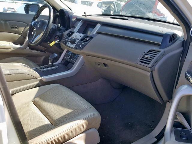 5J8TB18548A019896 - 2008 ACURA RDX TECHNO WHITE photo 5