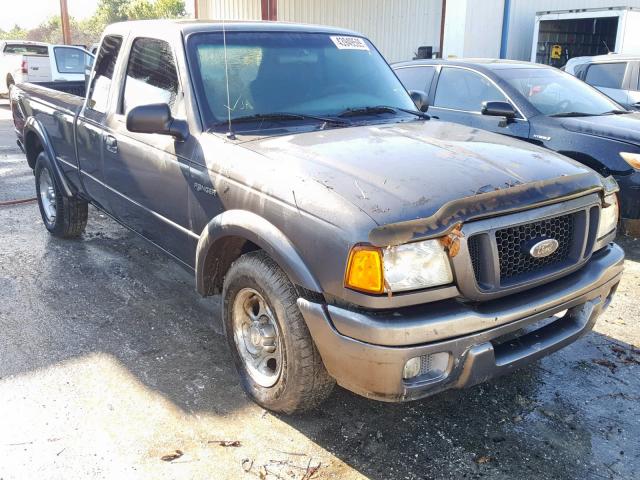 1FTYR44U24PA80220 - 2004 FORD RANGER SUP GRAY photo 1