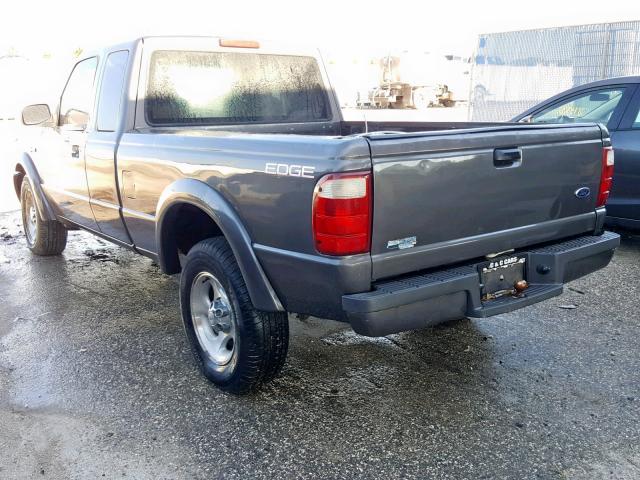 1FTYR44U24PA80220 - 2004 FORD RANGER SUP GRAY photo 3