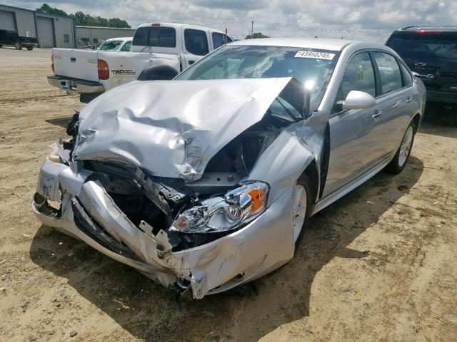 2G1WU57MX91295039 - 2009 CHEVROLET IMPALA LTZ SILVER photo 2