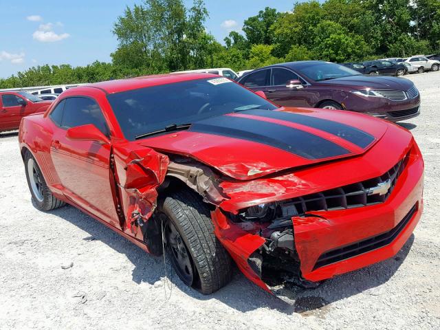 2G1FA1E38C9207660 - 2012 CHEVROLET CAMARO LS RED photo 1