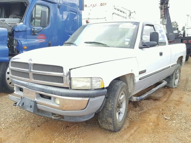 1B7KC2366XJ628810 - 1999 DODGE RAM 2500 WHITE photo 2