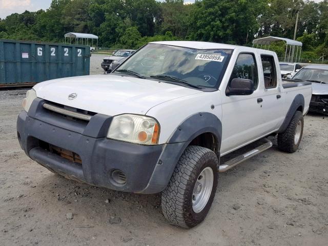 1N6ED29X63C420769 - 2003 NISSAN FRONTIER C WHITE photo 2