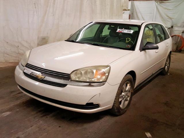 1G1ZT64875F197482 - 2005 CHEVROLET MALIBU MAX 白色 照片 2