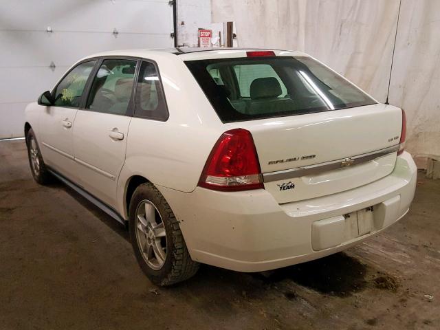 1G1ZT64875F197482 - 2005 CHEVROLET MALIBU MAX 白色 照片 3