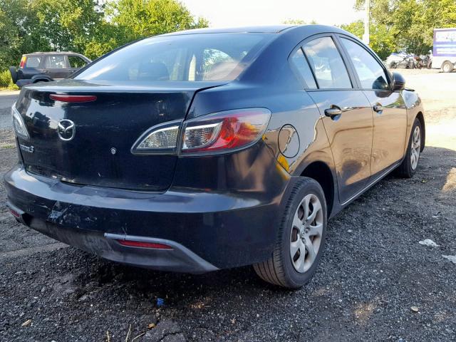 JM1BL1UG7B1372820 - 2011 MAZDA 3 I BLACK photo 4