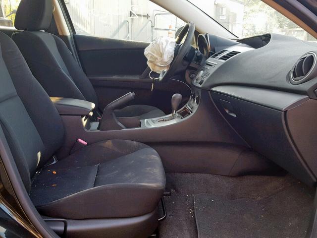 JM1BL1UG7B1372820 - 2011 MAZDA 3 I BLACK photo 5