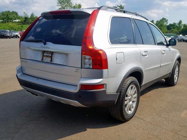 YV4CZ982381435773 - 2008 VOLVO XC90 3.2 SILVER photo 4