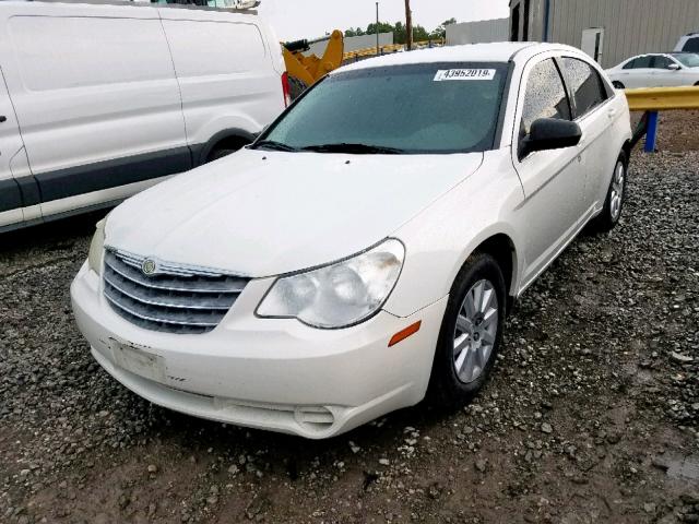 1C3LC46J88N295752 - 2008 CHRYSLER SEBRING LX WHITE photo 2