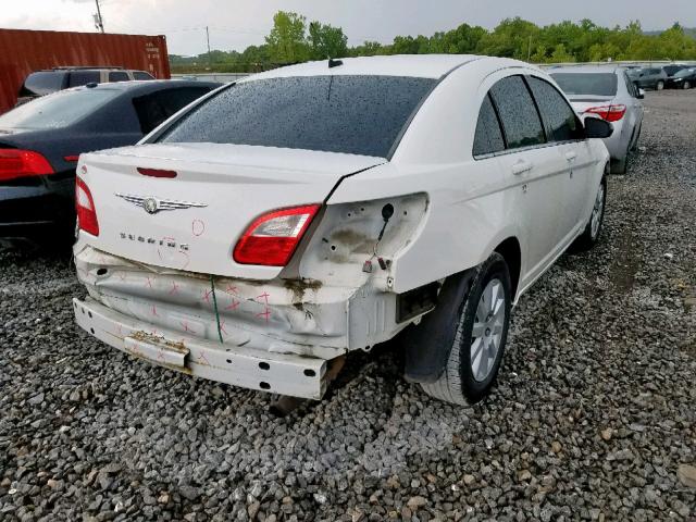 1C3LC46J88N295752 - 2008 CHRYSLER SEBRING LX WHITE photo 4