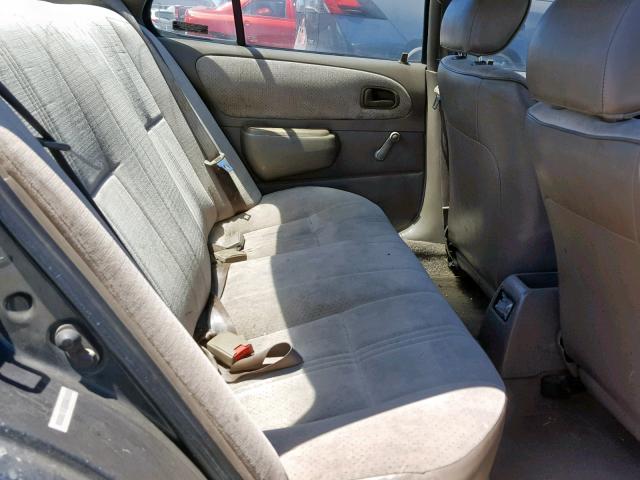 1Y1SK5261VZ411391 - 1997 GEO PRIZM BASE მწვანე ფოტო 6