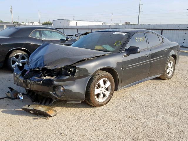 2G2WP552171223728 - 2007 PONTIAC GRAND PRIX BLACK photo 2