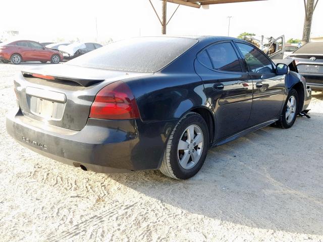 2G2WP552171223728 - 2007 PONTIAC GRAND PRIX BLACK photo 4