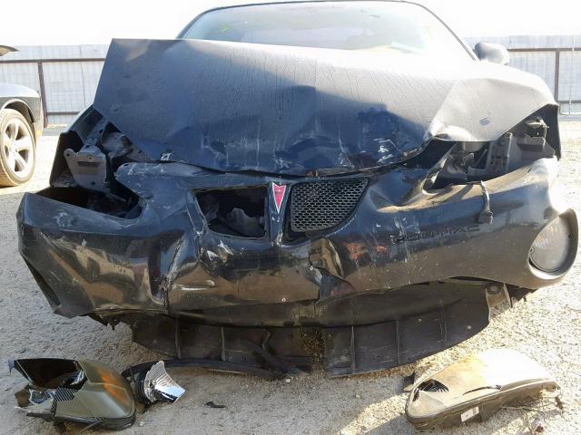 2G2WP552171223728 - 2007 PONTIAC GRAND PRIX BLACK photo 9