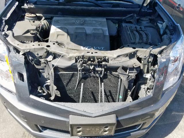 3GYFNBEY0AS599279 - 2010 CADILLAC SRX PERFOR GRAY photo 7