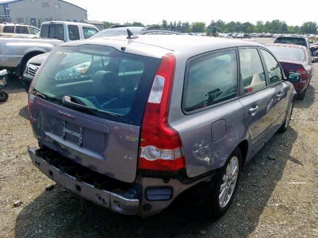 YV1MW382252057331 - 2005 VOLVO V50 2.4I GRAY photo 4