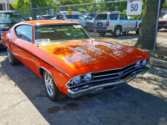 136379K460363 - 1969 CHEVROLET CHEVELLE ORANGE photo 1