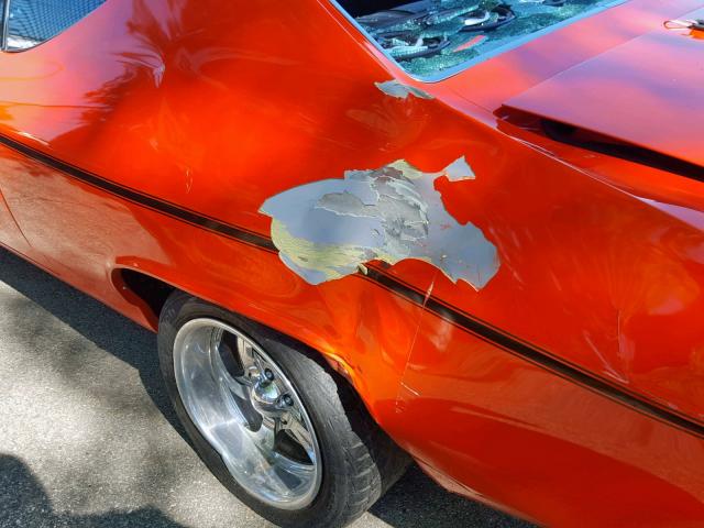 136379K460363 - 1969 CHEVROLET CHEVELLE ORANGE photo 10