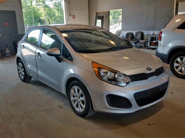 KNADM5A3XD6237090 - 2013 KIA RIO LX WHITE photo 1