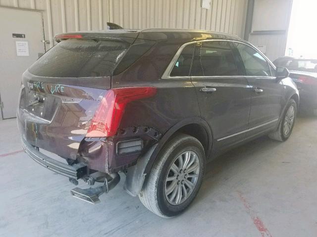 1GYKNARS5JZ218673 - 2018 CADILLAC XT5 BURGUNDY photo 4