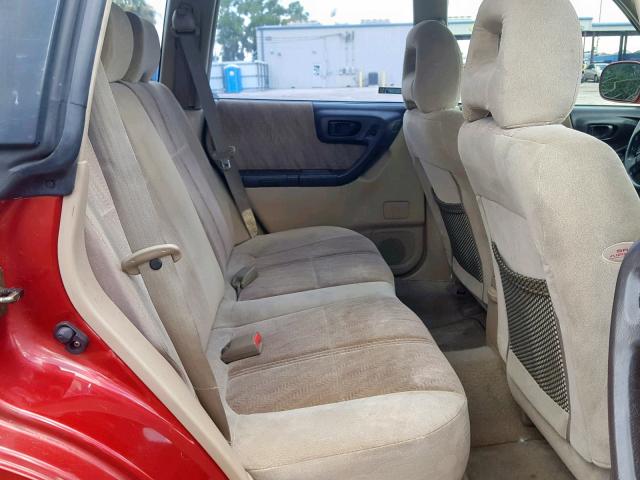 JF1SF65611H705681 - 2001 SUBARU FORESTER S Qırmızı foto 6