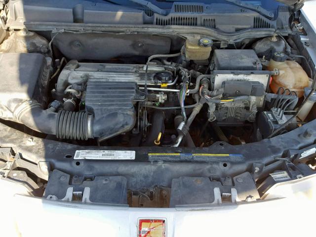 1G8AJ52F03Z151284 - 2003 SATURN ION LEVEL SILVER photo 7