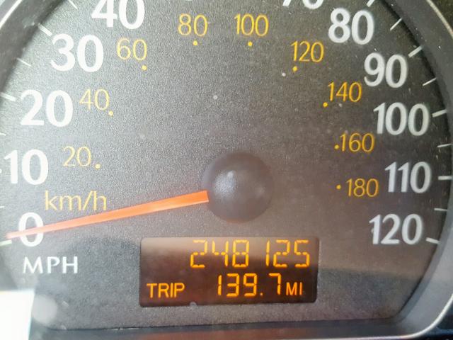 1G8AJ52F03Z151284 - 2003 SATURN ION LEVEL SILVER photo 8