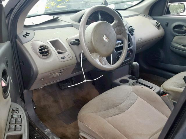 1G8AJ52F03Z151284 - 2003 SATURN ION LEVEL SILVER photo 9
