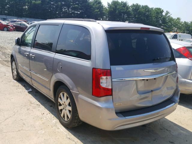 2C4RC1BG0ER247627 - 2014 CHRYSLER TOWN & COU SILVER photo 3