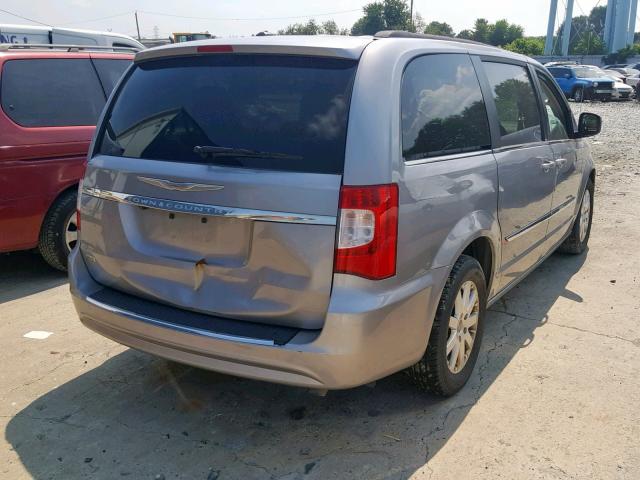 2C4RC1BG0ER247627 - 2014 CHRYSLER TOWN & COU SILVER photo 4