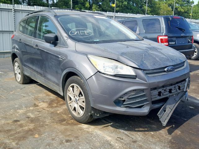 1FMCU0F7XDUA80763 - 2013 FORD ESCAPE S GRAY photo 1