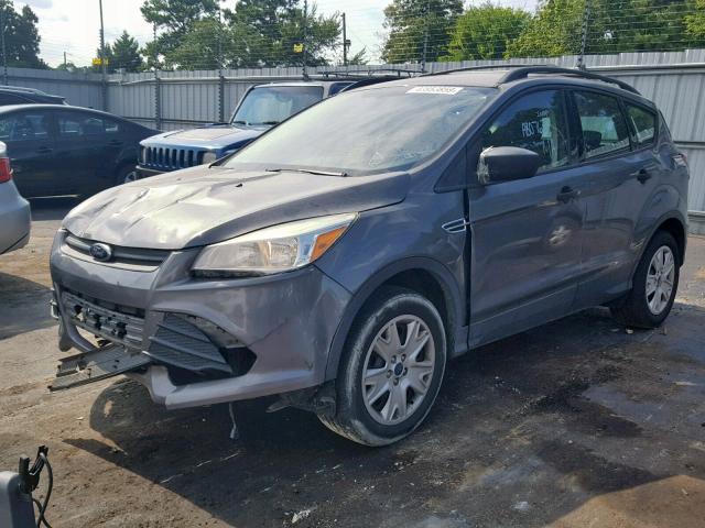 1FMCU0F7XDUA80763 - 2013 FORD ESCAPE S GRAY photo 2