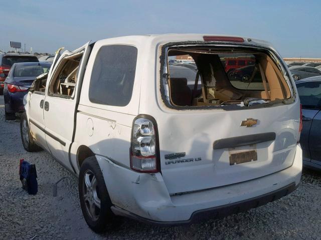 1GNDV23128D190303 - 2008 CHEVROLET UPLANDER L WHITE photo 3