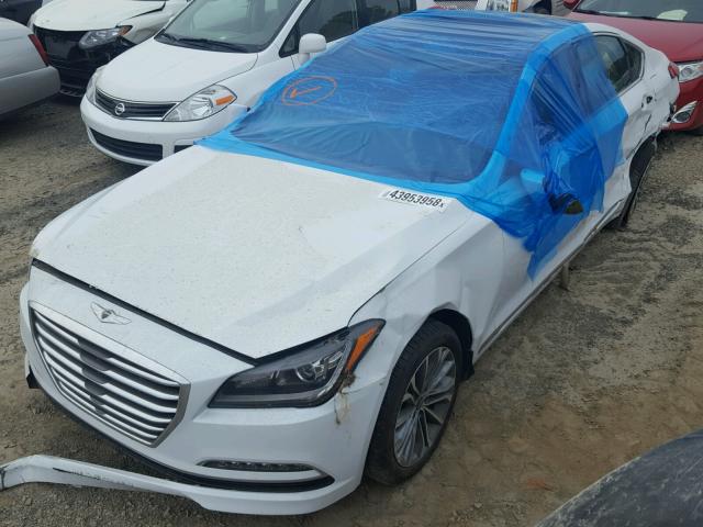 KMHGN4JE6GU126833 - 2016 HYUNDAI GENESIS 3. WHITE photo 2