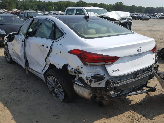 KMHGN4JE6GU126833 - 2016 HYUNDAI GENESIS 3. WHITE photo 3