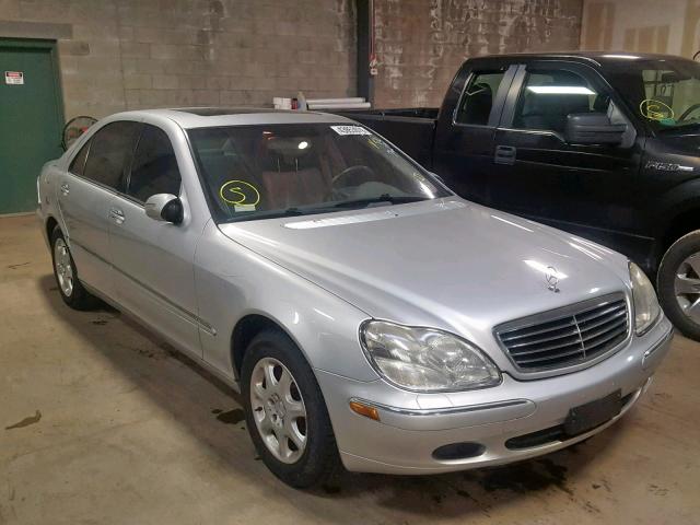 WDBNG70J72A315828 - 2002 MERCEDES-BENZ S 430 SILVER photo 1
