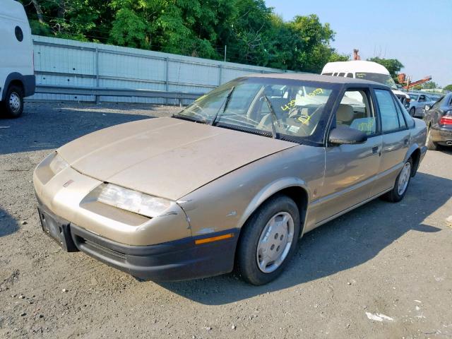 1G8ZH5288SZ314097 - 1995 SATURN SL1 GOLD photo 2