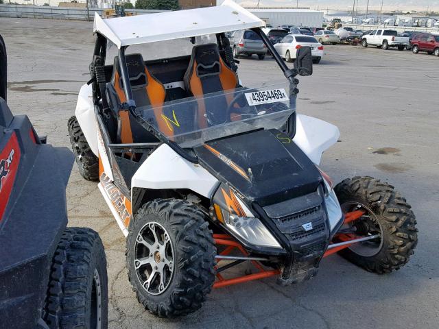 4UF13MPV1DT302544 - 2013 ARCTIC CAT WILDCAT WHITE photo 1