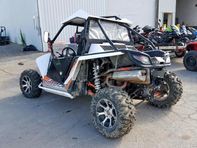 4UF13MPV1DT302544 - 2013 ARCTIC CAT WILDCAT WHITE photo 3