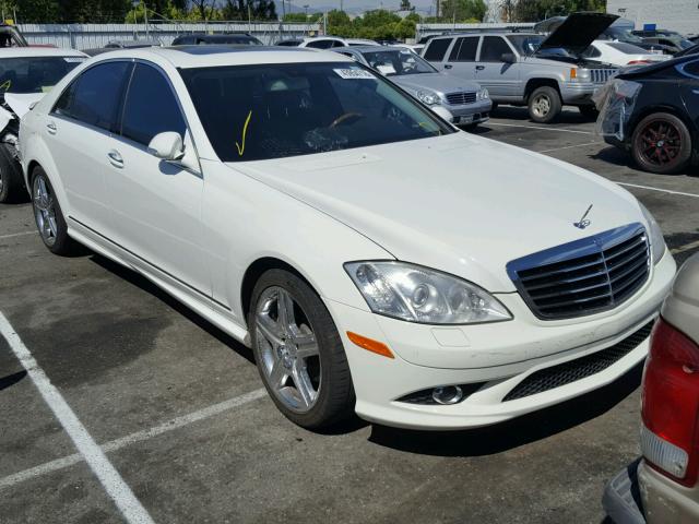 WDDNG71X49A241286 - 2009 MERCEDES-BENZ S 550 WHITE photo 1