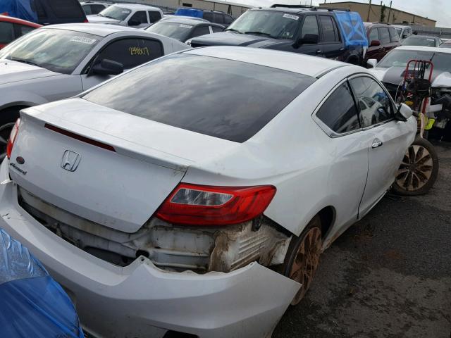 1HGCT1B32DA020656 - 2013 HONDA ACCORD LX- WHITE photo 4