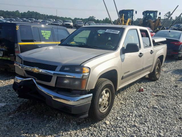 1GCCS136448176750 - 2004 CHEVROLET COLORADO BEIGE photo 2