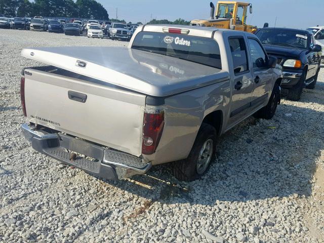 1GCCS136448176750 - 2004 CHEVROLET COLORADO BEIGE photo 4