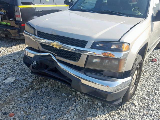 1GCCS136448176750 - 2004 CHEVROLET COLORADO BEIGE photo 9